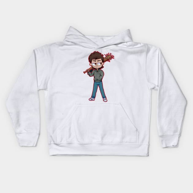 Steve < Stranger Things Kids Hoodie by Fanu2612